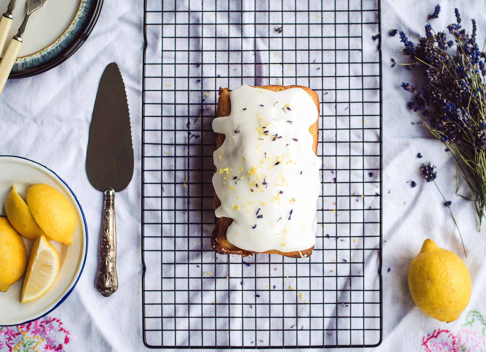 cake with frosting and sprinkles